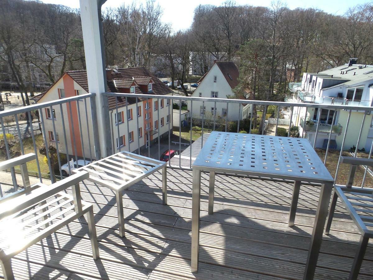 Fewo Direkt Am Strand Mit Meerblick Und Suedbalkon, Villa Freia 27, Binz Exterior foto